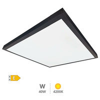 Panel superficie LED Borma 40W 4200K Negro