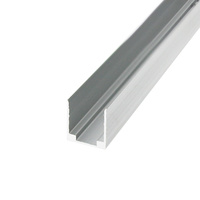 Perfil de Aluminio U 2 Metro Para Neón Led 24V/220V