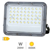 Proyector aluminio LED Belinta 200W 4000K IP65 Negro