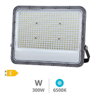 Proyector aluminio LED Belinta 300W 6500K IP65 Negro