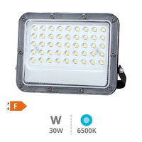 Proyector aluminio LED Belinta 30W 6500K IP65 Negro