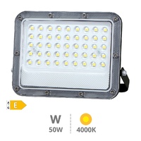 Proyector aluminio LED Belinta 50W 4000K IP65 Negro