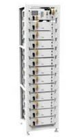 Rack para montaje de hasta 8 baterías HVB750V y 1 unidad de control HVB750V