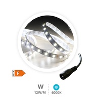 Rollo 5M tira LED 12W/M 6000-6500K IP44 24V