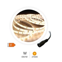 Rollo 5M tira LED 6W/M 2700-3000K IP44 24V