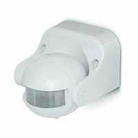 Sensor de superficie 180º 12m basculante blanco IP44 Luceco