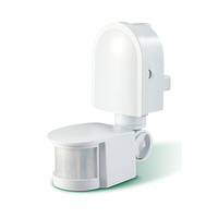 Sensor de superficie 180º 12m basculante/giratorio blanco IP44 Luceco