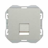 Tapa RJ45 con conector Simon 270 Color Aluminio