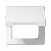 Tapa abatible para mecanismos con tapa 50x50mm blanco alpino mate LS990 Jung