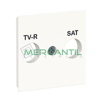 Tapa de Recambio para Base R-TV/SAT 2 Modulos New Unica SCHNEIDER ELECTRIC