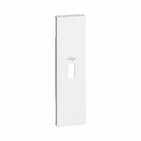 Tapa frontal para bases USB 1 módulo blanco Living Now Bticino