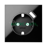 Tapa para Base de Enchufe con Cargador USB SIMON 100 - Color Negro