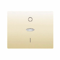 Tapa para interruptor bipolar Iris BJC - color beige