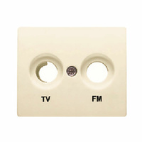 Tapa para toma de television TV-FM Iris BJC - color beige