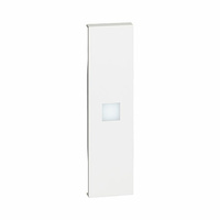 Tecla iluminable para mecanismos 1 módulo blanco Living Now Bticino