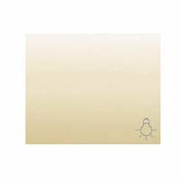 Tecla pulsador simbolo luz Iris BJC - color beige