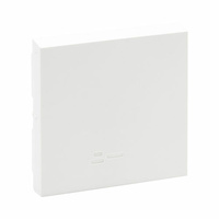 Tecla simple con visor para interruptor/conmutador blanco mate Niloé Step Legrand