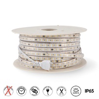 Tira de LED 220VAC SMD2835 Bergamo 12W/m IP65 - 50 metros  2300K