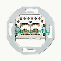 Toma de Telefono Doble Independiente RJ45 LS990 JUNG - 8 Contactos