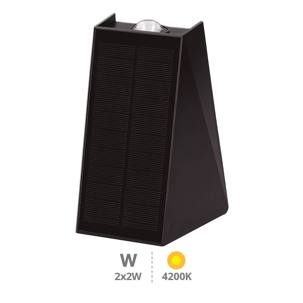 aplique-solar-led-jankia-2x2w-4200k-negro-200210021 aplique-solar-led-jankia-2x2w-4200k-negro-200210021