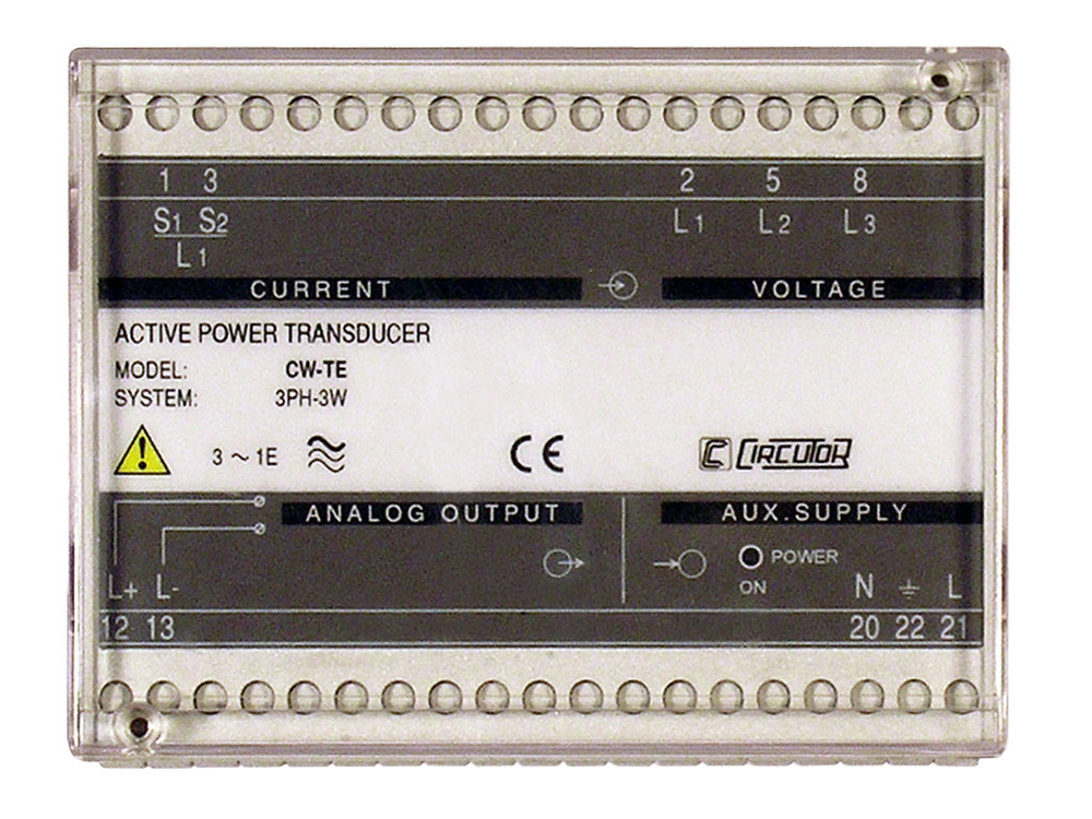 CW-TE Out2, Convertidor de potencia activa CW-TE Out2, Convertidor de potencia activa