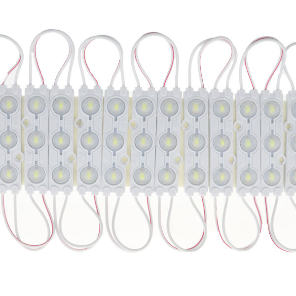 Cadena de 20 Módulos de 3 LED SMD 5730 12V 1.2W 