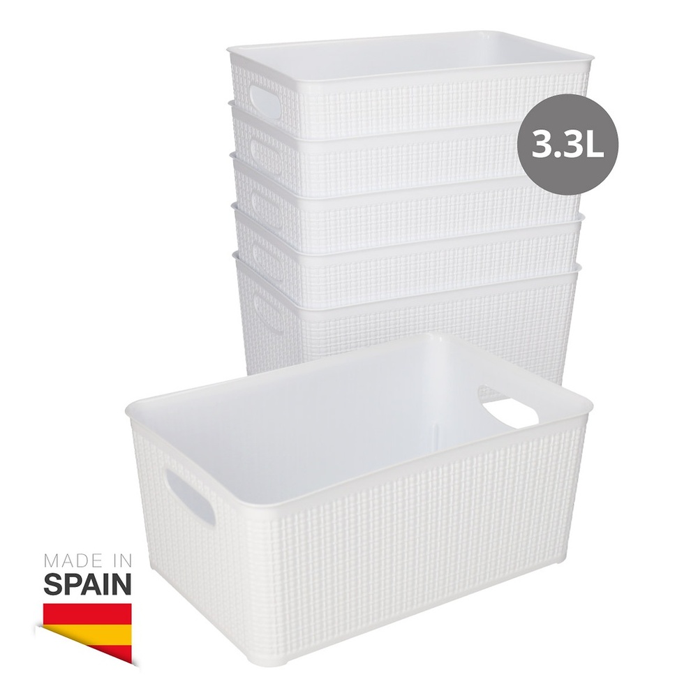 cesto-organizador-plastico-3-3l-blanco-6u-retractil-402030007 cesto-organizador-plastico-3-3l-blanco-6u-retractil-402030007