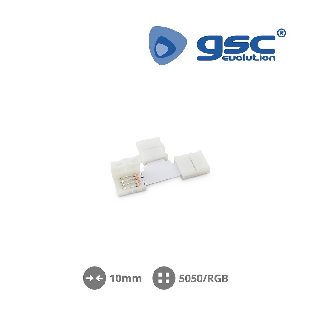 Clip en forma de T 10mm SMD5050/RGB 