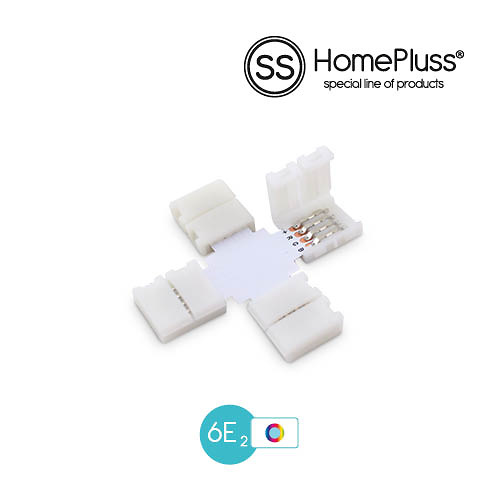 Conector en forma de 