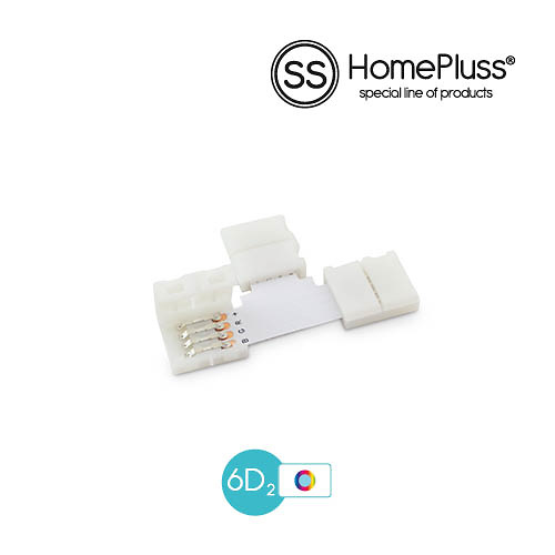 Conector en forma de 