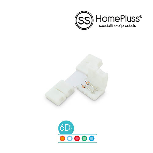 Conector en forma de 