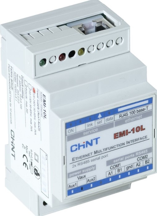 Conversor RS485 a Ethernet TCP/IP conexión de hasta 32 instrumentos en línea