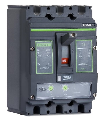 DC Circuit Breaker, frame size M3, Icu=Ics=25kA, In=400A, 3-pole 