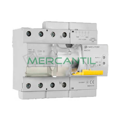 Diferencial Rearmable SCHNEIDER 2P 40A Rearme Continuo-Mercantil