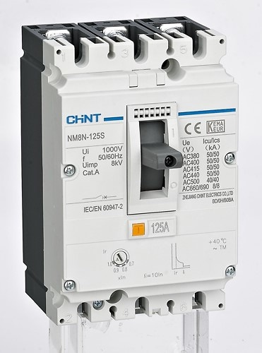 Interruptor caja moldeada relé termomagnético 3P 125A/16A S 50kA 