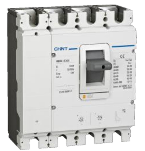 Interruptor caja moldeada relé termomagnético 3P 800A/630A H 100kA 