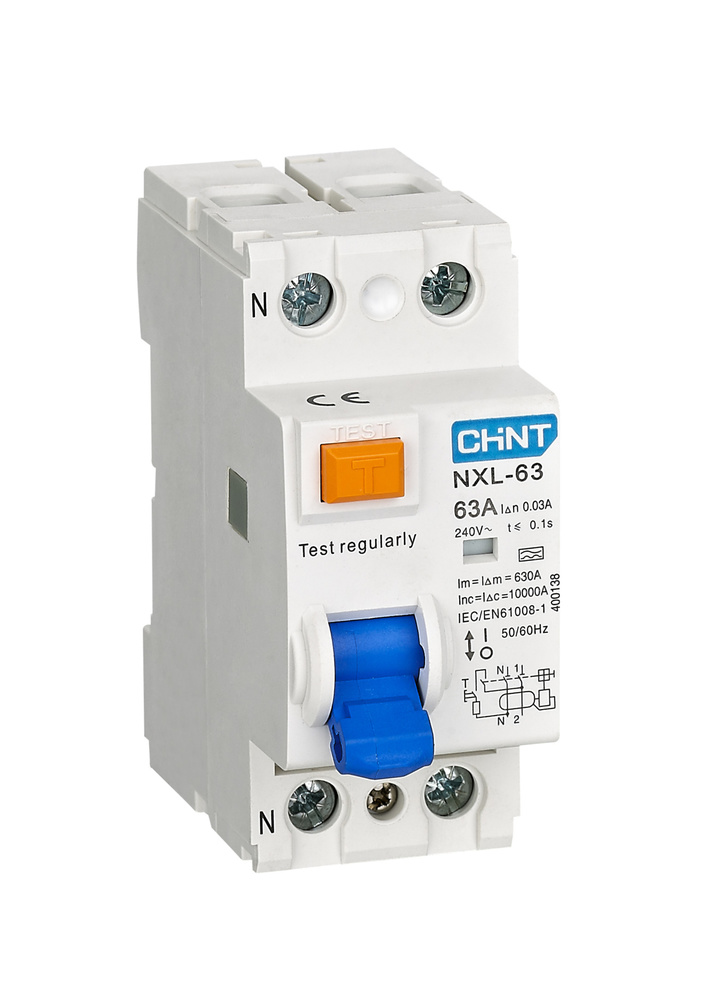 Interruptor diferencial serie NXL, 2P 40A 30mA clase AC, tensión 110V 