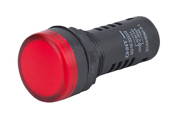 Piloto compacto plástico (led) rojo 110Vca 