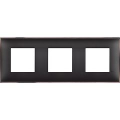 placa-embellecedora-classia-de-color-niquel-negro-2x3-modulos-bt-r4802m3bh placa-embellecedora-classia-de-color-niquel-negro-2x3-modulos-bt-r4802m3bh