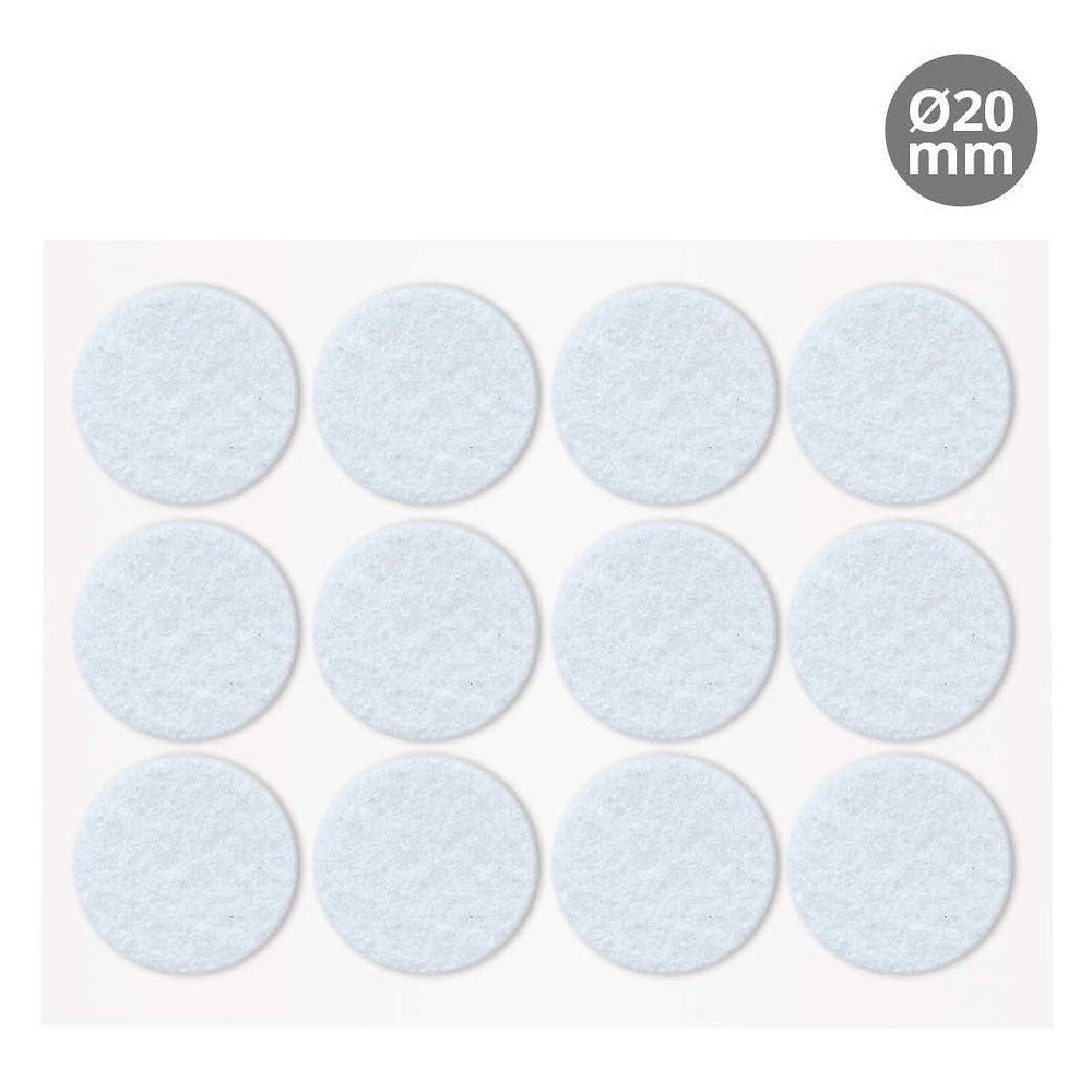 set-12-fieltros-adhesivos-redondos-20mm-blanco-003802751 set-12-fieltros-adhesivos-redondos-20mm-blanco-003802751