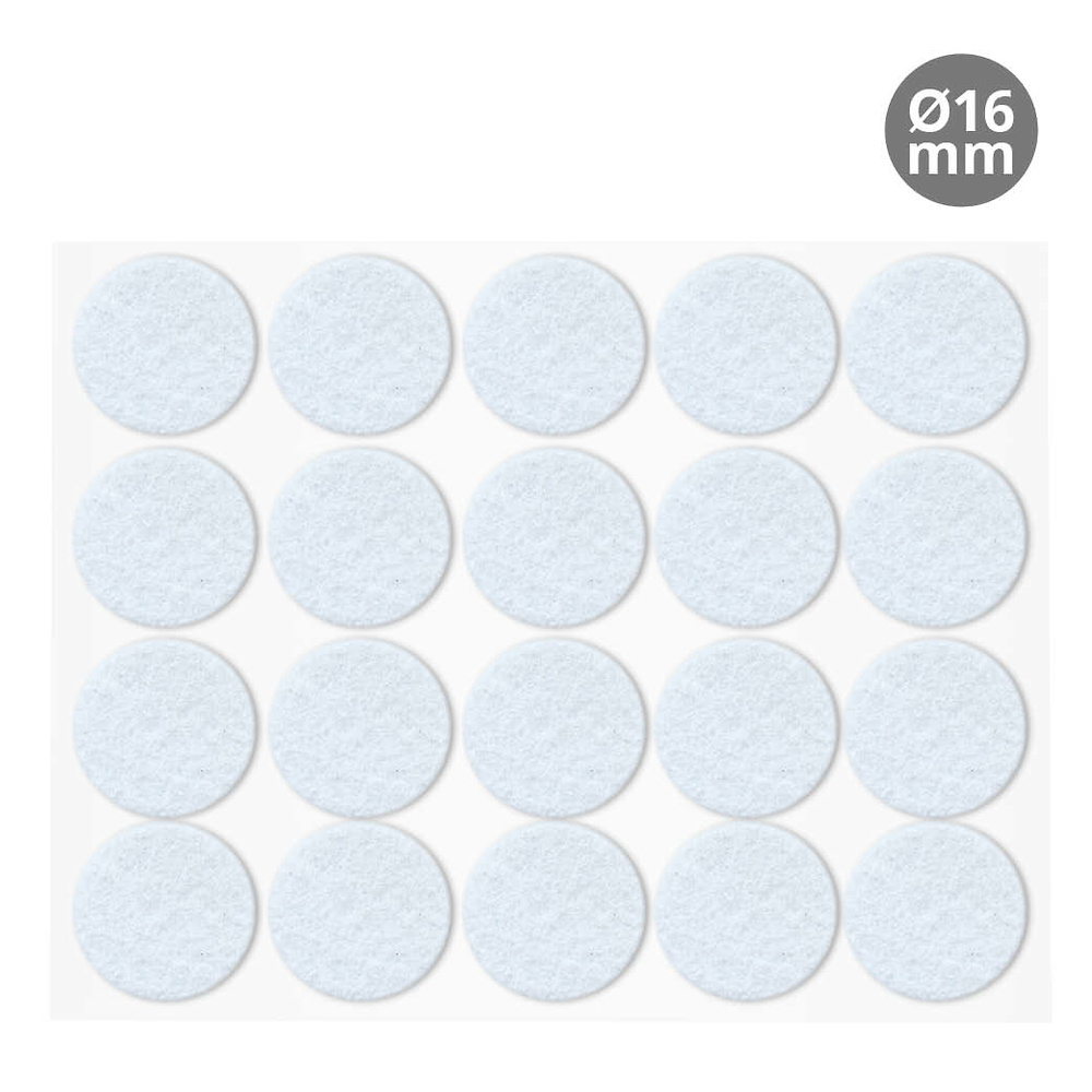 set-20-fieltros-adhesivos-redondos-16mm-blanco-003802750 set-20-fieltros-adhesivos-redondos-16mm-blanco-003802750