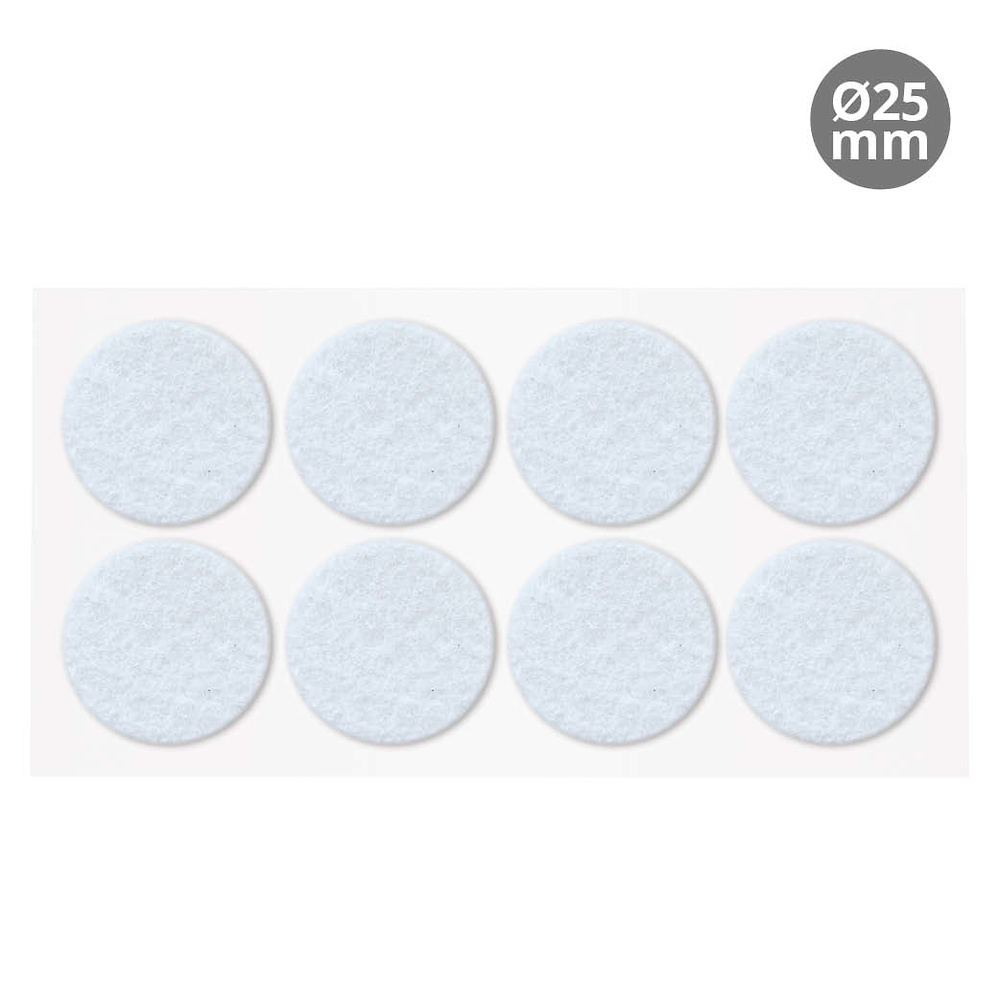 set-8-fieltros-adhesivos-redondos-25mm-blanco-003802752 set-8-fieltros-adhesivos-redondos-25mm-blanco-003802752