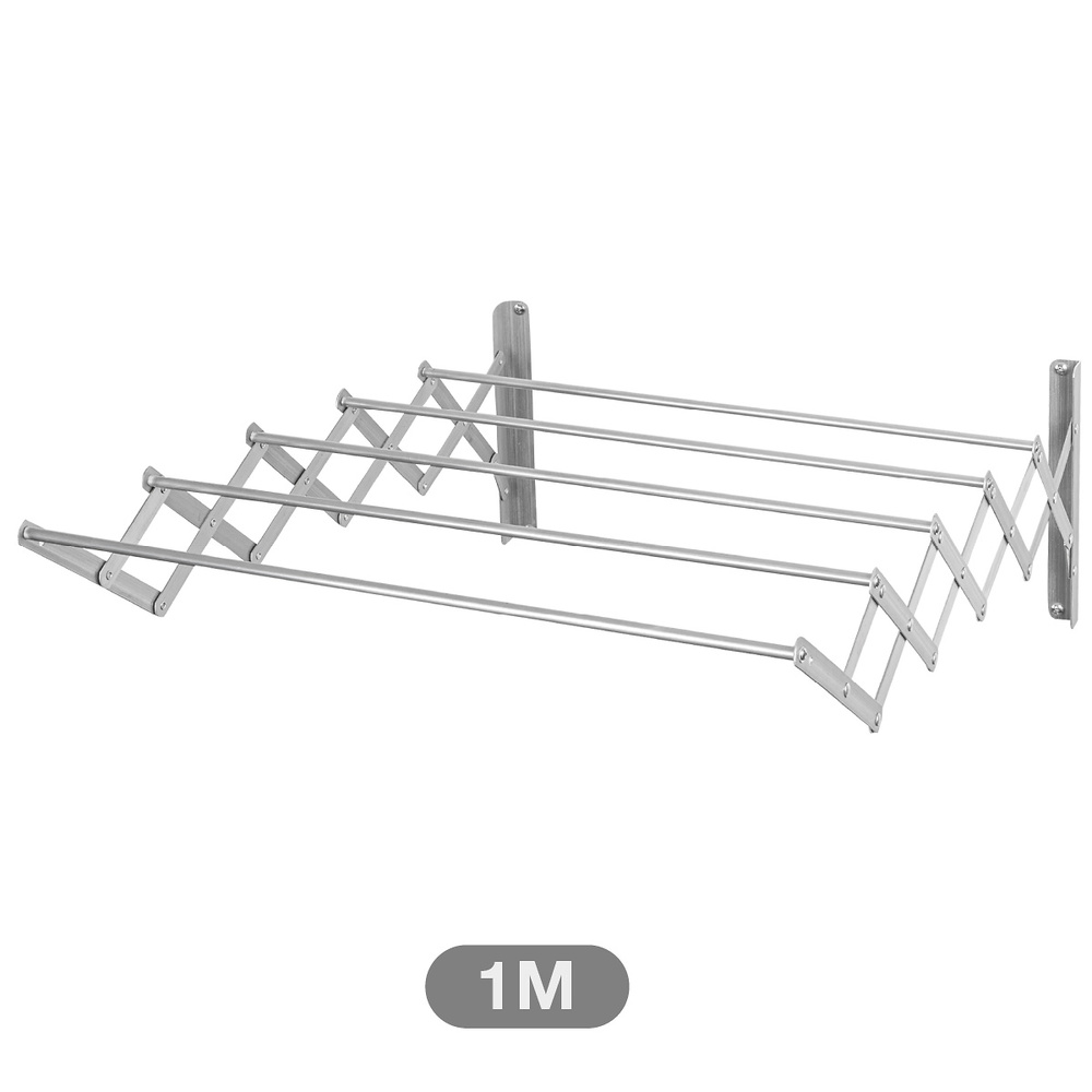tendedero-extensible-pared-bisalla-100cm-con-5-barras-de-tendido-402020008 tendedero-extensible-pared-bisalla-100cm-con-5-barras-de-tendido-402020008