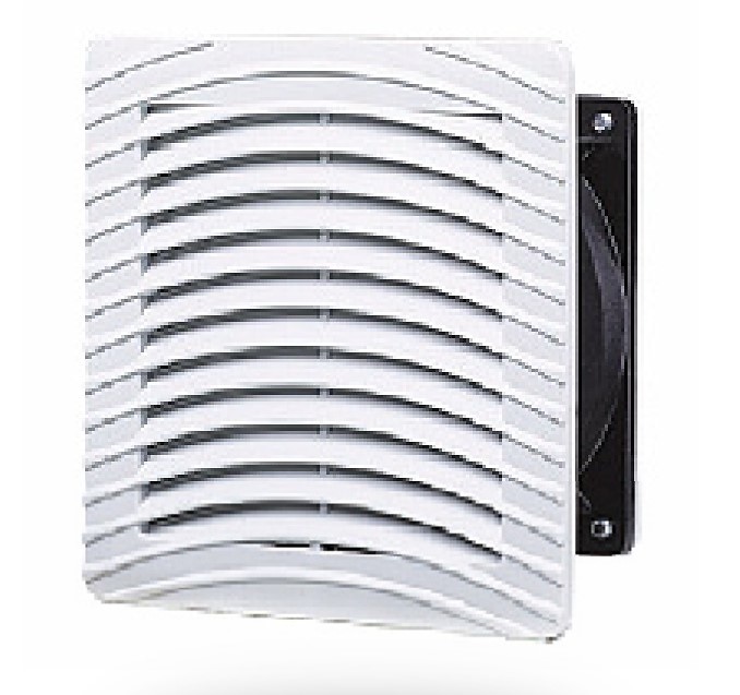 Ventilador y filtro de entrada, 109×109×59mm, 35m3/h 