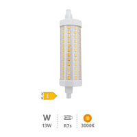 Bombilla lineal LED 118mm R7s 13W 3000K regulable