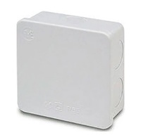 Caja de superficie estanca sin conos 84x84x50 IP54 IDE