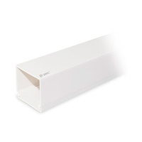 Canaleta fijación a tornillo PVC 40x60mm 2 metros blanco IP40 GSC