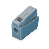 Conector empalme rápido 1 vía 0.5-2.5mm gris GSC - bolsa 5 unidades