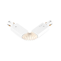 Conector flexible 3 vias para foco carril LED blanco GSC