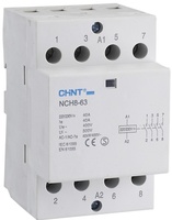 Contactor conex.tornillos modular 63A 1NA+1NC 230Vca